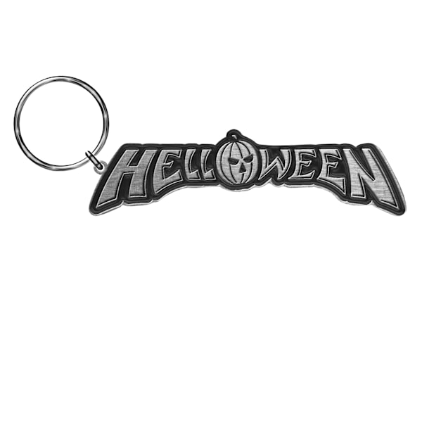 Helloween Logo Nyckelring One Size Silver Silver One Size