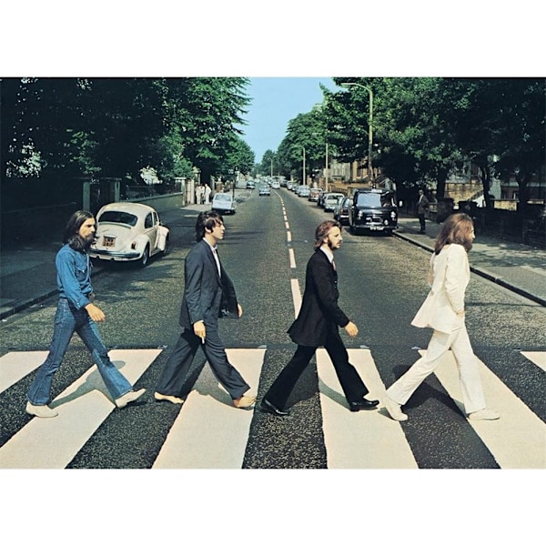 The Beatles Classic Abbey Road Crossing Postcard One Size Multi Multicoloured One Size