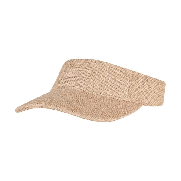 Flexfit Unisex Adult Bast Visor Cap One Size Nature Nature One Size