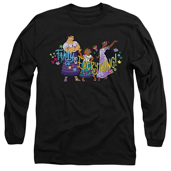 Encanto Unisex Vuxen Familj Är Allt Mirabel Isabela Luisa Black XXL