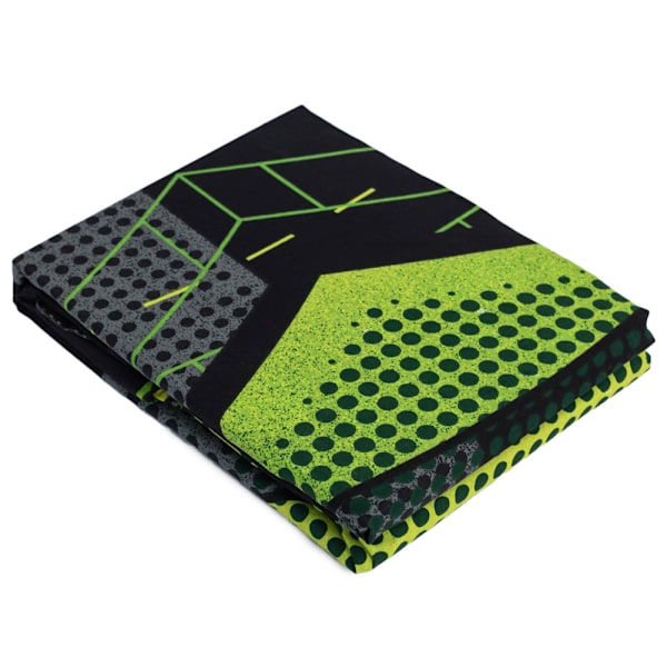Xbox Logotygs Täcke Set Singel Svart/Grön Black/Green Single