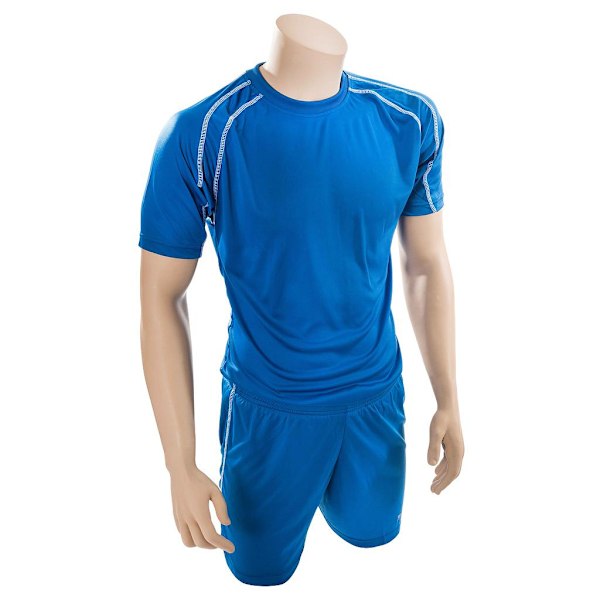 Precision Unisex Vuxen Lyon T-Shirt & Shorts Set S Royal Blue/W Royal Blue/White S