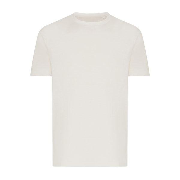 Iqoniq Unisex Vuxen Brett Återvunnen Bomulls T-shirt L Elfenbensvit Ivory White L