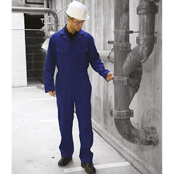 Warrior Herr Stud Front Coverall L/R Marinblå Navy L/R
