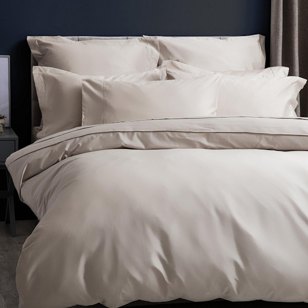 Belledorm Pima Cotton 450 trådtäthet påslakan Dubbel Ostron Oyster Double