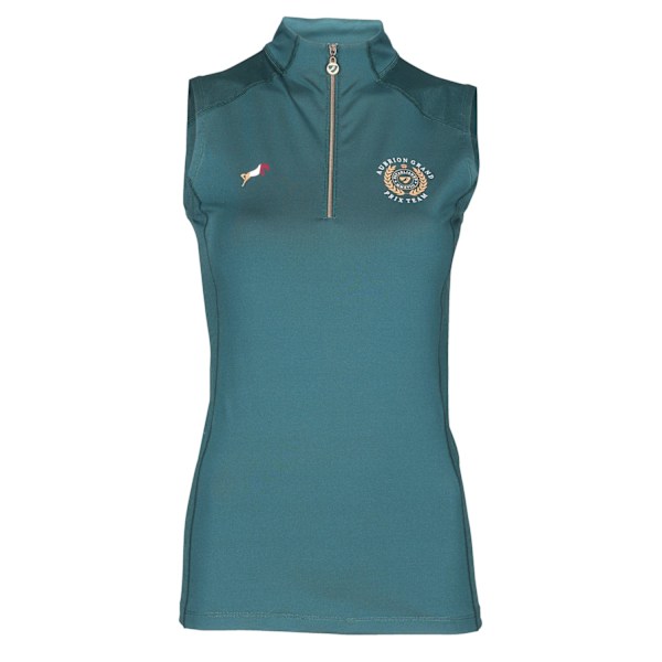 Aubrion Dam/Dam Team Sleeveless Base Layer Top XL Grön Green XL