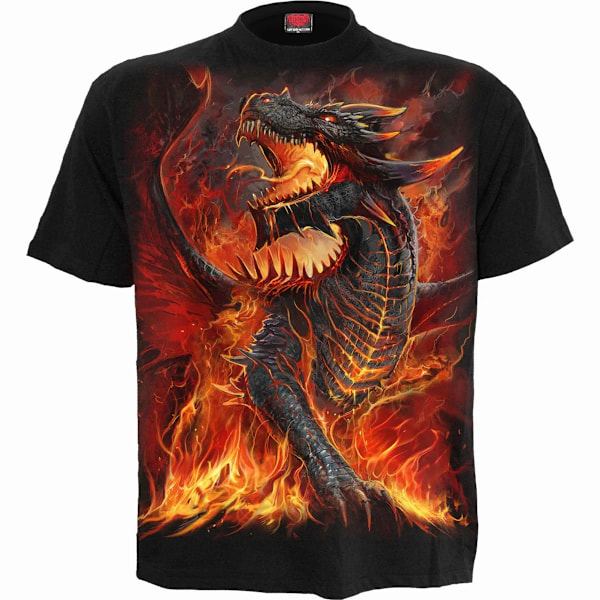 Spiral Direct Unisex Draconis T-shirt M Svart Black M