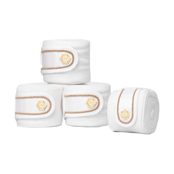 Coldstream Marygold Hästbandage (4-pack) Ponny/Cob Vit White Pony/Cob