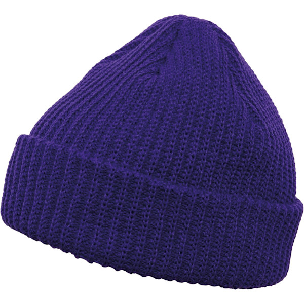 Flexfit By Yupoong Rib Beanie One Size Lila Purple One Size