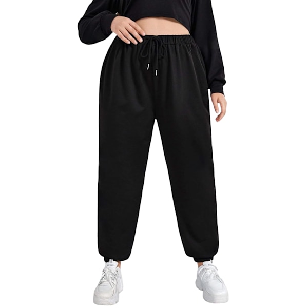 Jerzees Schoolgear Unisex Joggbyxor för Barn Black M