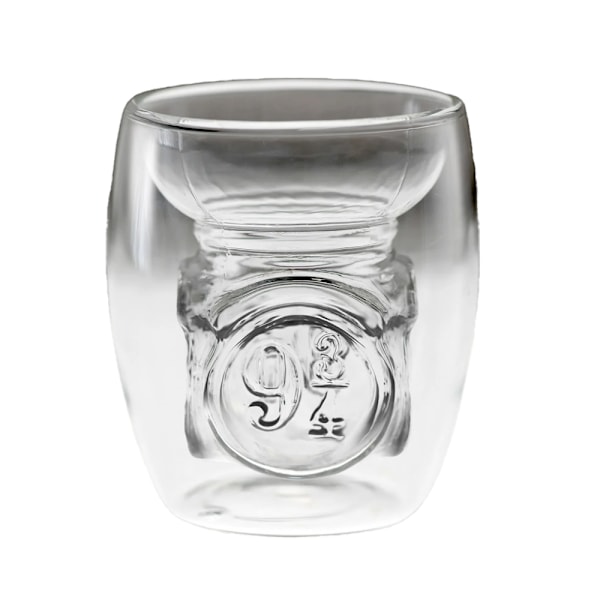 Harry Potter Plattform 9 3/4 3D Glas One Size Klar Clear One Size