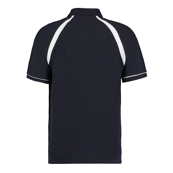 Kustom Kit Herr Oak Hill Poloskjorta XL Marinblå/Vit Navy/White XL