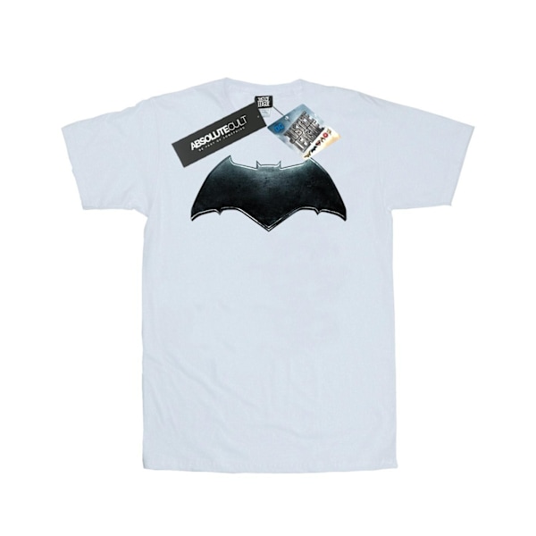 DC Comics Justice League Movie Batman Emblem T-shirt M Vit White M