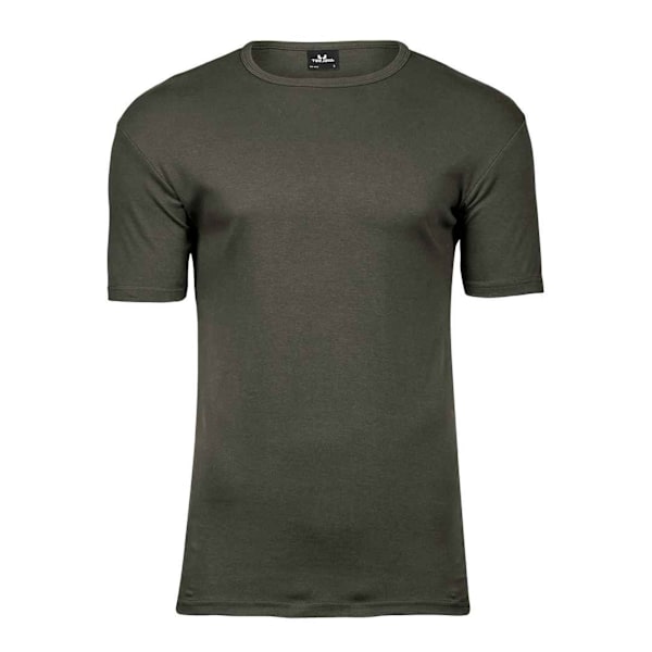 Tee Jays Interlock T-shirt för män S Deep Green Deep Green S