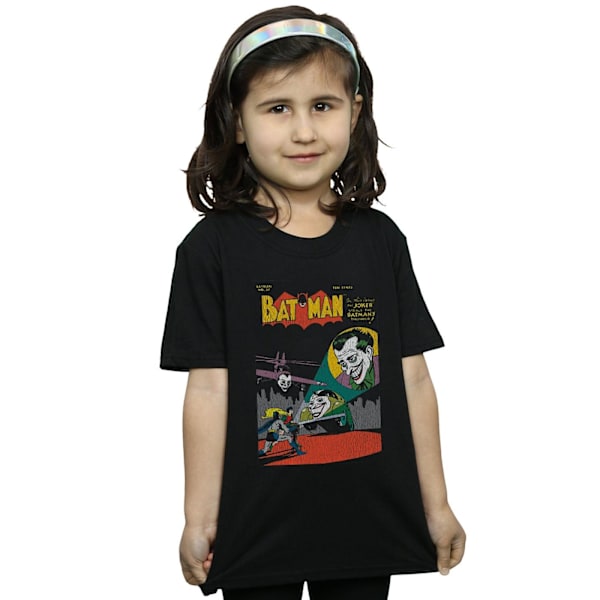 DC Comics Girls Batman No. 37 Cover Bomull T-shirt 9-11 år B Black 9-11 Years