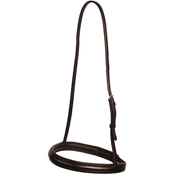 Collegiate Läder Cavesson Nosgrimma IV Cob Brun Brown Cob
