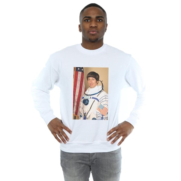 The Big Bang Theory Herr Howard Wolowitz Rocket Man Sweatshirt White XL