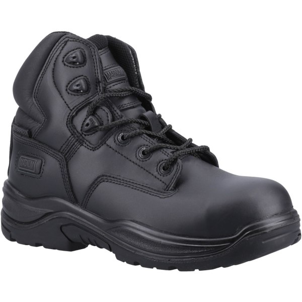 Magnum Unisex Adult Responder Grain Leather Boots 10 UK Black Black 10 UK