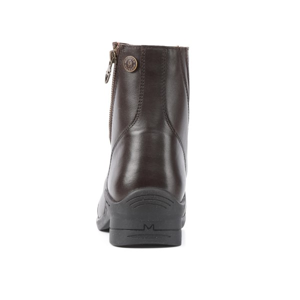 Moretta Dam/Dam Alessia Grain Leather Paddock Boots 9 UK Brown 9 UK
