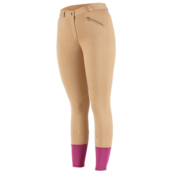 Wessex Girls Knitted Breeches 9-10 år Beige Beige 9-10 Years