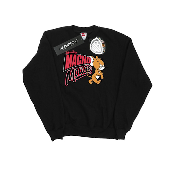 Tom And Jerry Macho Mouse Sweatshirt M Svart Black M