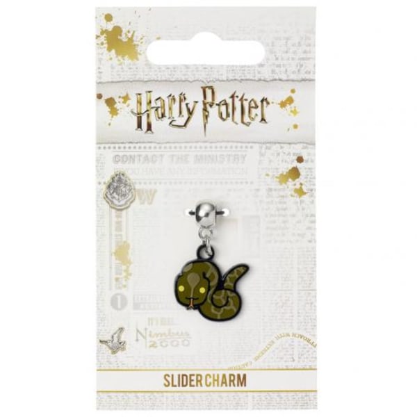 Harry Potter Silver Plated Chibi Nagini Charm One Size Green Green One Size