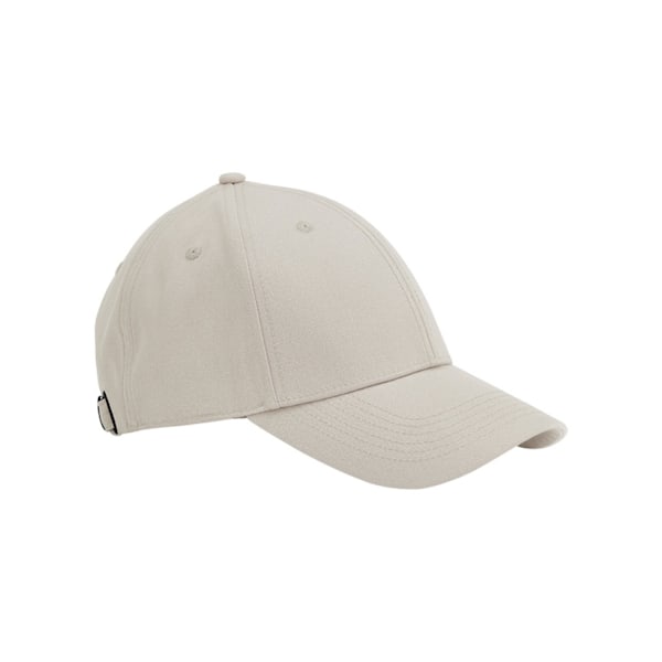 Beechfield 6 Panel Bomull Canvas Cap En Storlek Sand Sand One Size
