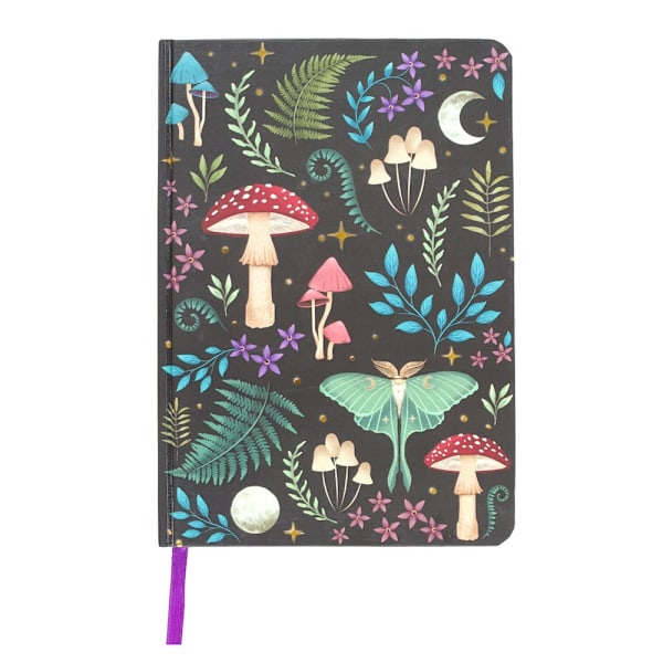 Something Different Forest Print A5 Notebook One Size Svart/Flerfärgad Black/Multicoloured One Size