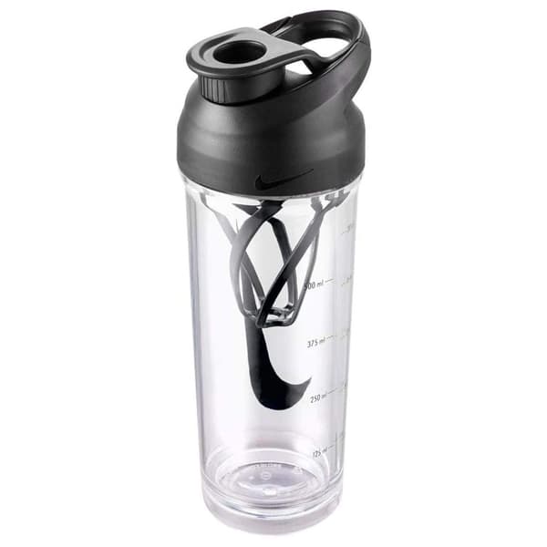 Nike TR Hypercharge Shaker Bottle One Size Clear/Black Clear/Black One Size