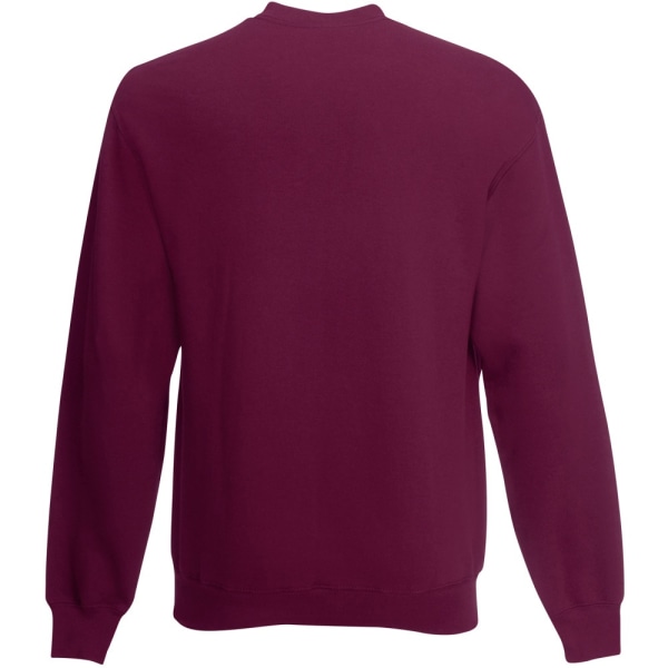 Fruit Of The Loom Herr Set-In Belcoro® Garn Sweatshirt XL Burgu Burgundy XL