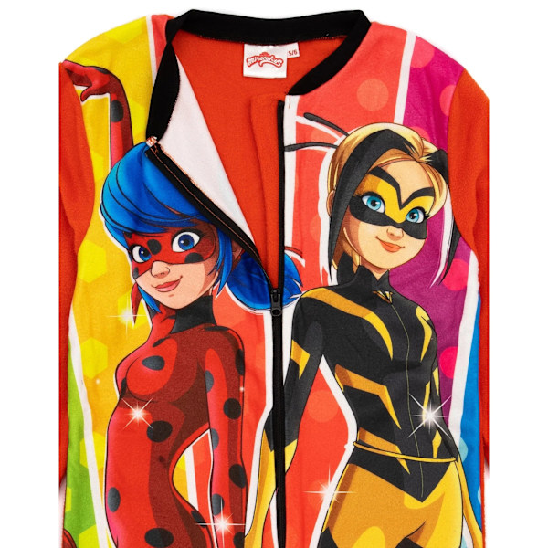 Miraculous Flickor Karaktär Pyjamas 3-4 År Flerfärgad Multicoloured 3-4 Years