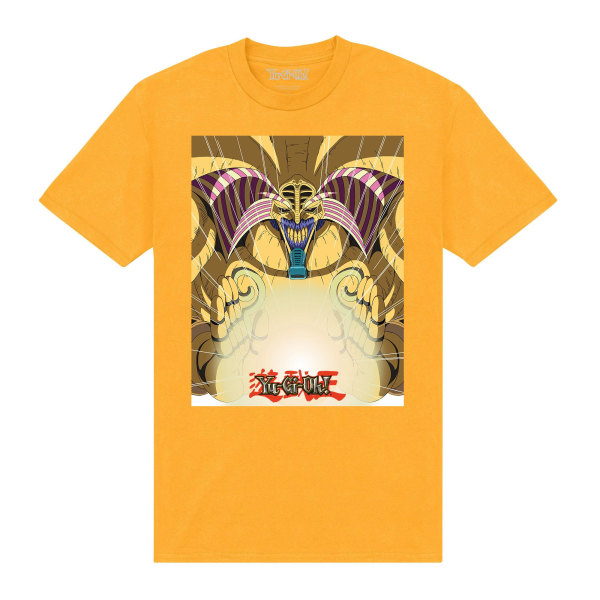Yu-Gi-Oh! Unisex Vuxenaffisch T-shirt S Gul Yellow S