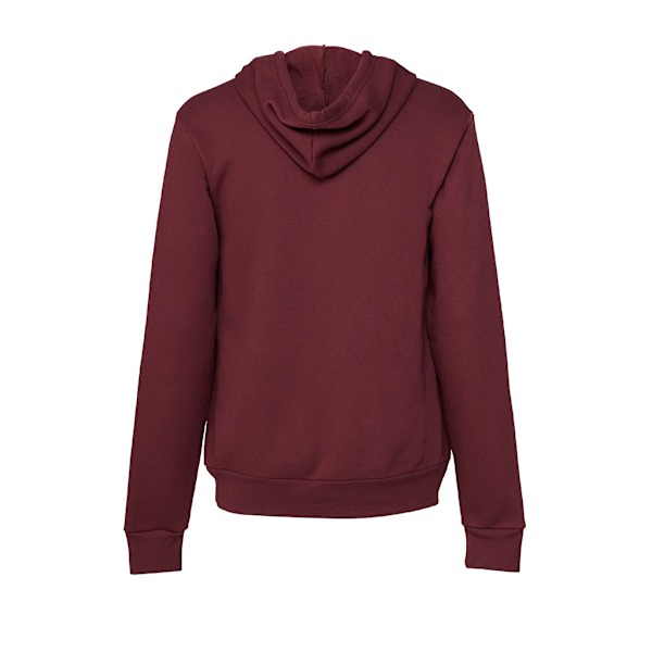 Bella + Canvas Unisex Pullover Hoodie M Maroon Maroon M