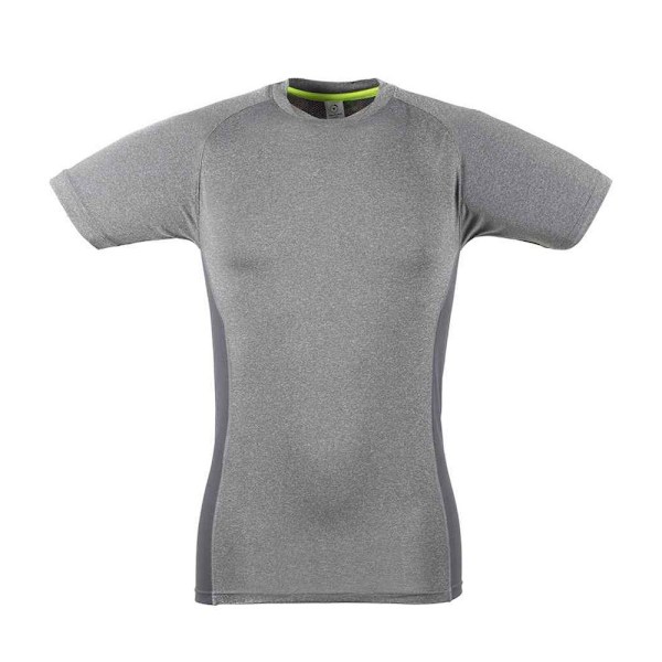 Tombo Herr Slim T-shirt XXL Gråmelerad/Grå Grey Marl/Grey XXL