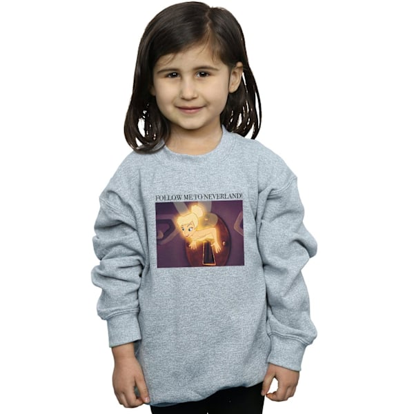 Disney Girls Tinker Bell Follow Me Sweatshirt 12-13 år Svart Black 12-13 Years