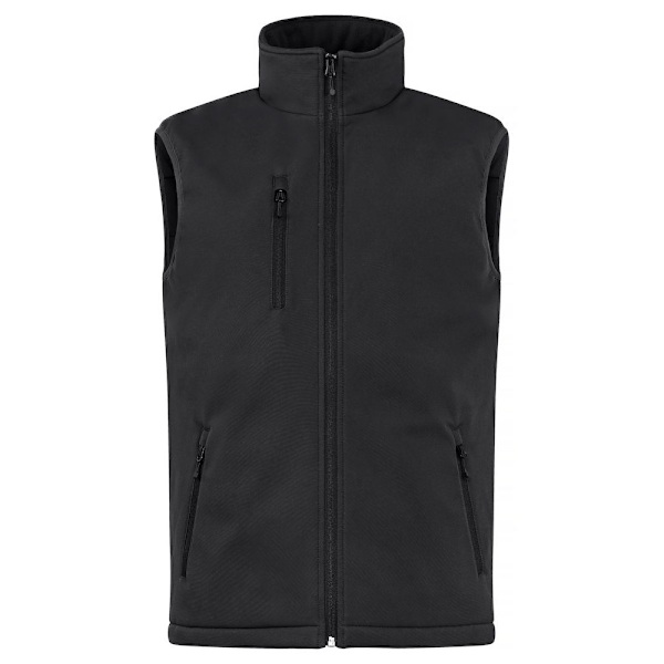 Clique Softshell Vadderad Väst XXL Svart Black XXL