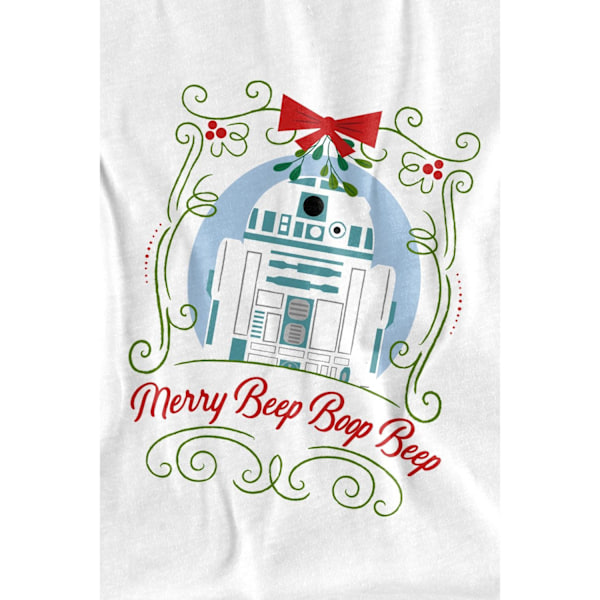 Star Wars Herr Merry Beep Boop Beep R2-D2 Jultröja XXL White XXL