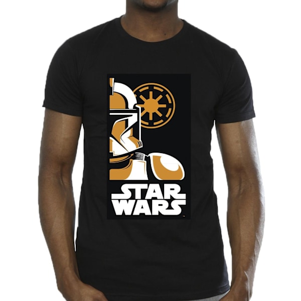 Star Wars Stormtrooper Art Poster T-shirt L Svart Black L