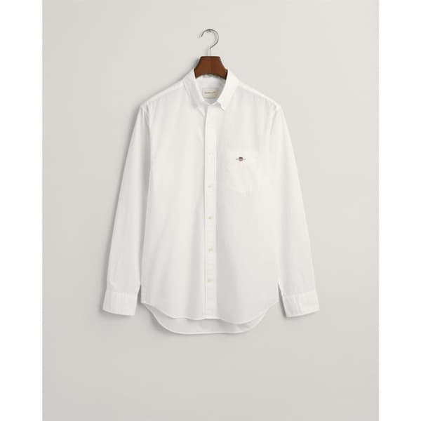 Gant Herr Poplinskjorta XXL Vit White XXL