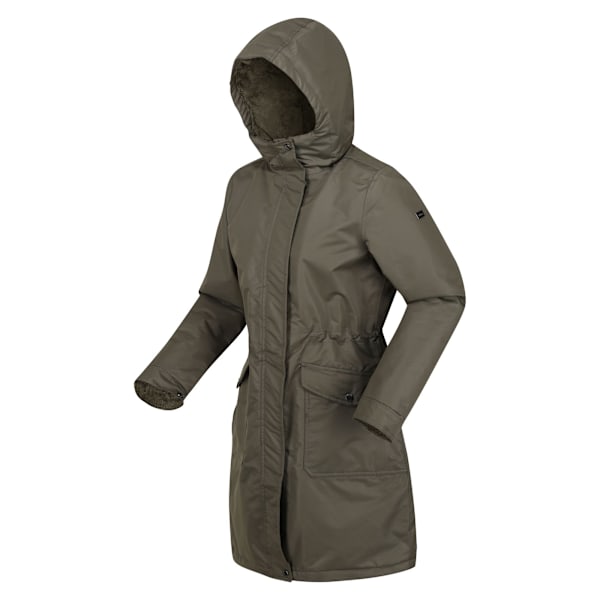 Regatta Dam/Kvinnor Romine Vattentät Parka 16 UK Mörk Khaki Dark Khaki 16 UK