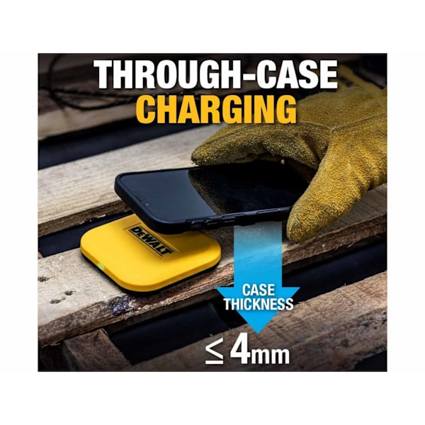Dewalt Telecoms Snabb Trådlös Laddningsplatta One Size Multi Colou Multi Colour One Size