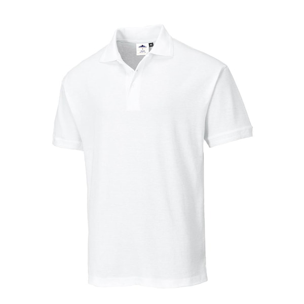 Portwest Naples Polotröja XXL Vit White XXL
