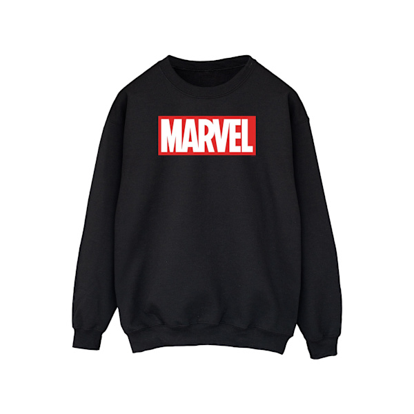 Marvel Comics Classic Logo Sweatshirt M Svart Black M