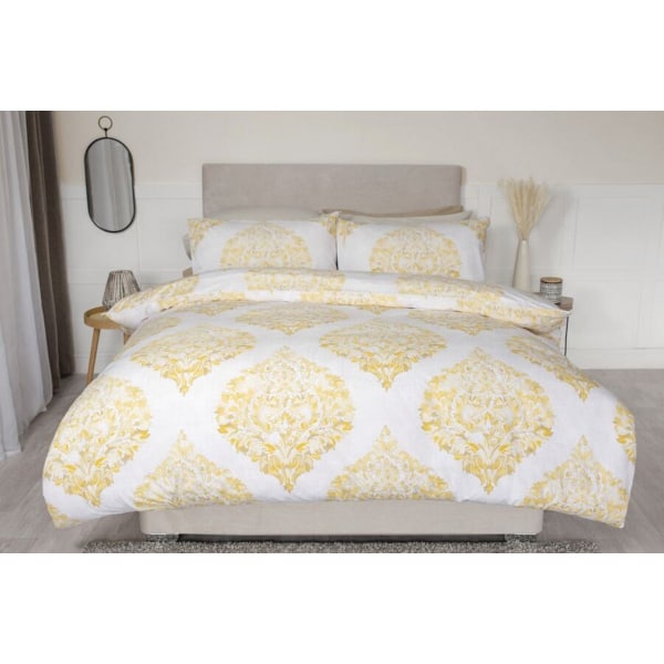 Belledorm Persia Påslakanset Enkelsäng Vit/Saffran White/Saffron Single