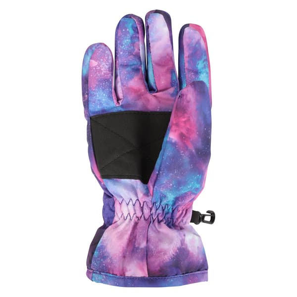 Mountain Warehouse Barn/Barn Tryckta Skidhandskar M Mörk Lila Dark Purple M