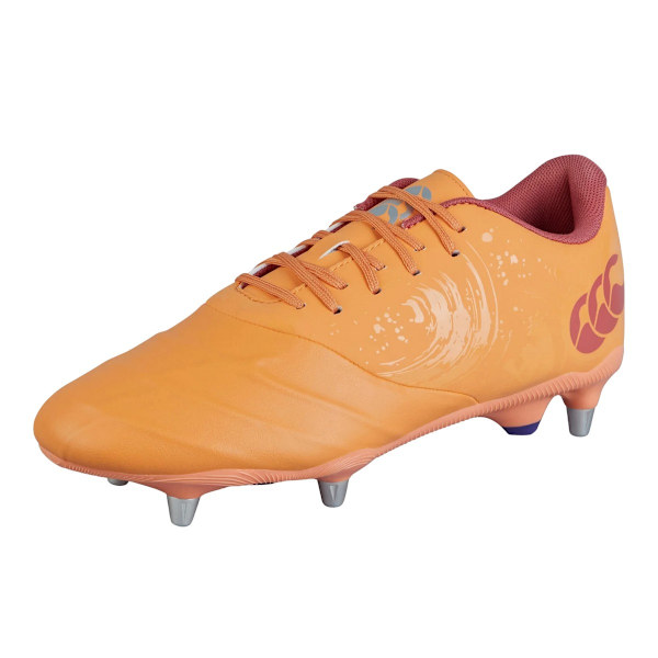 Canterbury Phoenix Genesis Team 2025 Läder Soft Ground R Orange/Yellow 10.5 UK