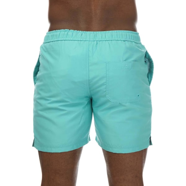 Farah Herr Enfärgade Badshorts L Grön Green L