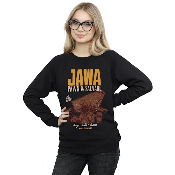 Star Wars Damkläder/Dam Jawa Pawn And Salvage Sweatshirt S Svart Black S