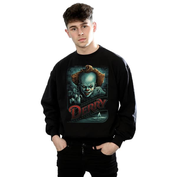 It Chapter 2 Herr Derry Mod Tillbaka Sweatshirt M Svart Black M