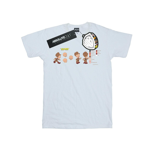 Looney Tunes Herr Elmer Fudd Färgkod T-shirt 4XL Vit White 4XL